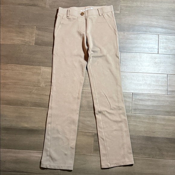 Betabrand Khaki Dress Pant Yoga Pants SZ Small Long - Picture 2 of 6